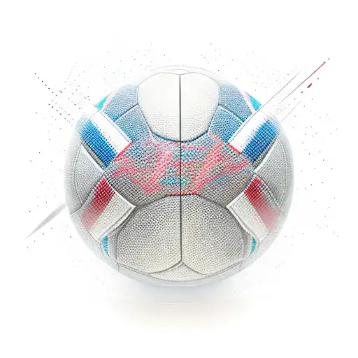 Combine a football and a jet plane in a dynamic and energetic design tattoo design idea