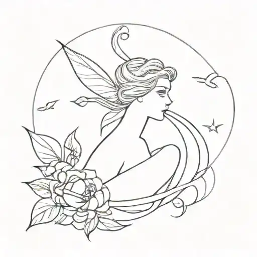 venus tattoo design idea