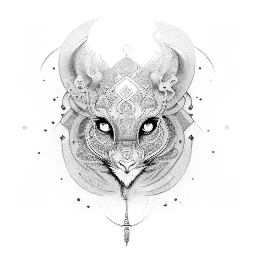 my mom's name: جهينة tattoo design idea