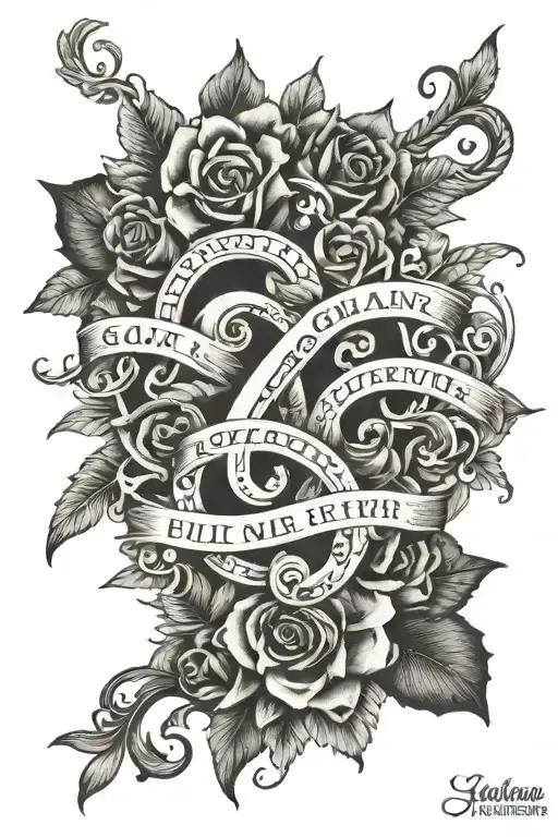 galatians 6:14 tattoo design idea