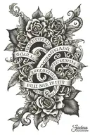 galatians 6:14 tattoo design idea