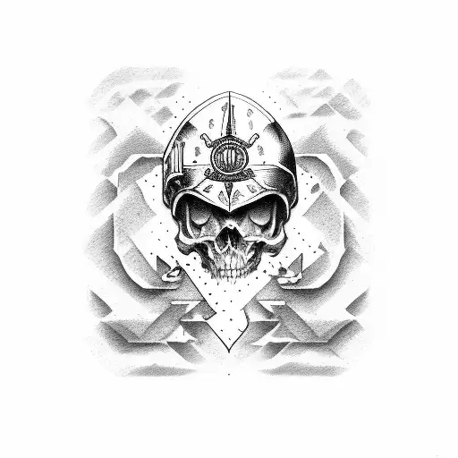 sic parvis magna  tattoo design idea