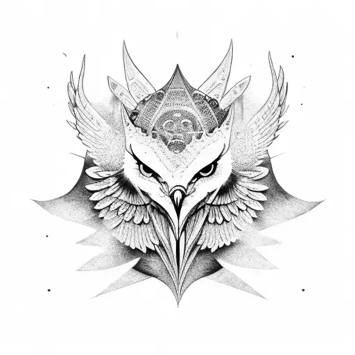 ave fenix tattoo design idea