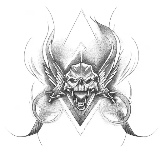 air jet fighter tattoo design idea