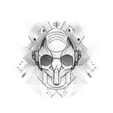 air jet fighter tattoo design idea