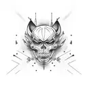 air jet fighter tattoo design idea