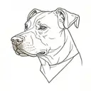 dog breed tattoo design idea