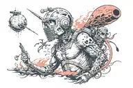 Battle Royale tattoo design idea