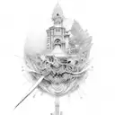 whisper tattoo design idea