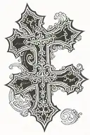 orthodox cross tattoo tattoo design idea