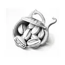 pistachios tattoo design idea