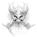 lucifer's last tear tattoo design idea