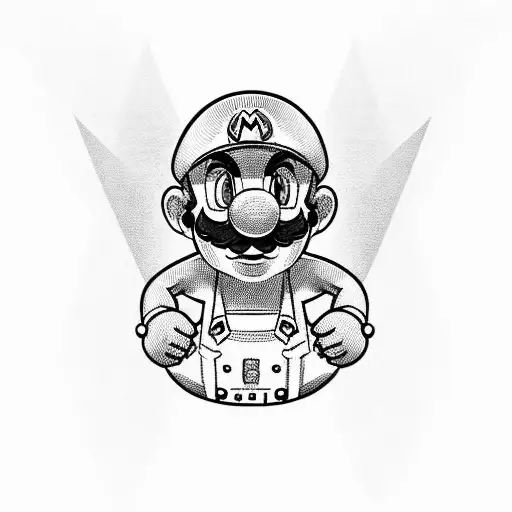 Super Mario Tattoos | TikTok
