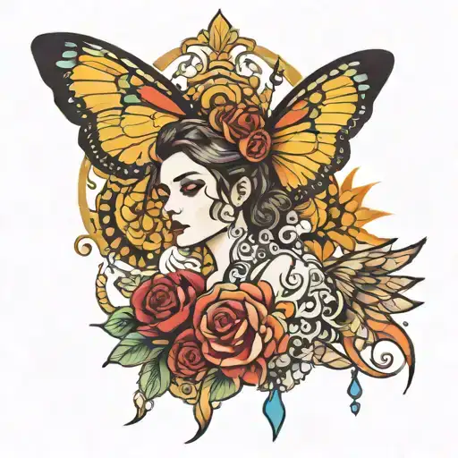 muse tattoo design idea