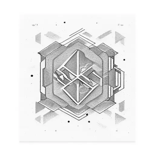 Israeli postage stamp with lifted off skin effect tattoo design idea