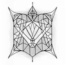 kite tattoo design idea