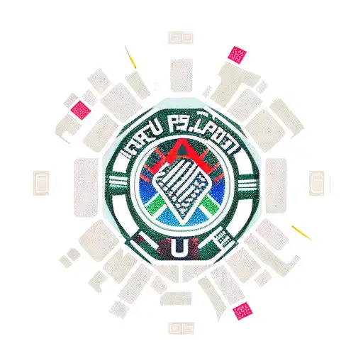 A jiu jitsu fighter surrounded by circuit boards and technology symbols tattoo design idea