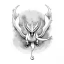 Lugia  tattoo design idea