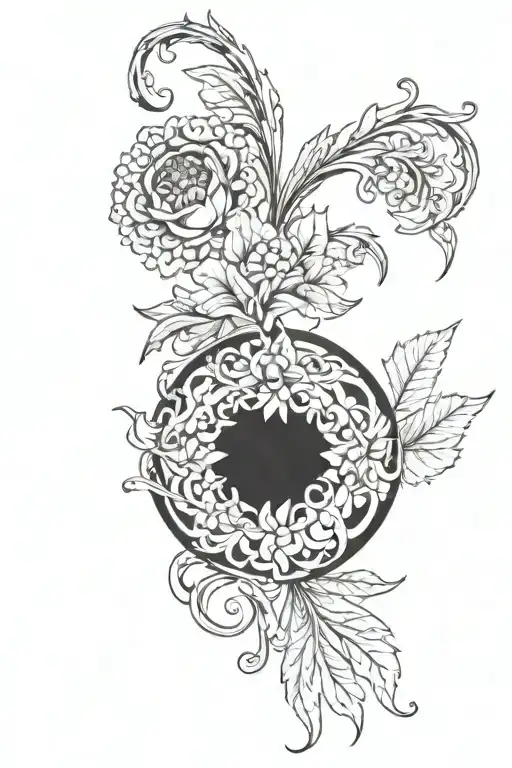 italian tattoo design idea