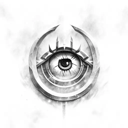 world of Warcraft horde symbol and eye of kir tor tattoo design idea