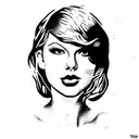 Taylor swift tattoo design idea