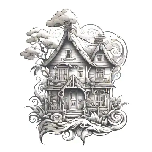 first home buy tattoo design idea