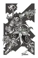 Fernando from Paladins tattoo design idea