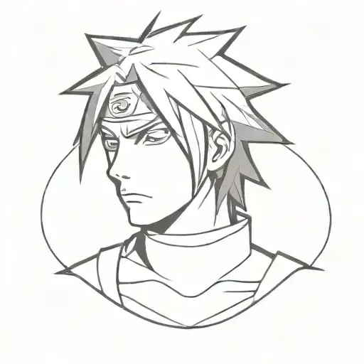 Sasuke Uchiha tattoo design idea