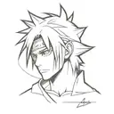 Sasuke Uchiha tattoo design idea