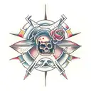 echo in eternity  tattoo design idea