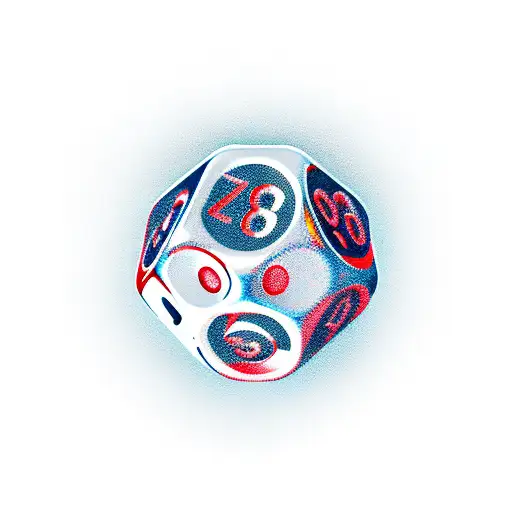 Dice tattoo design idea