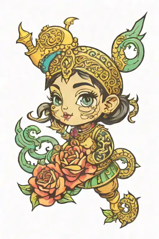 Iranian tattoo design idea