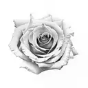 3 Rose with the names: Andrew, Christina and Richard tattoo design idea