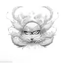 wind in. y  tattoo design idea