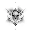 espacio  flores tattoo design idea