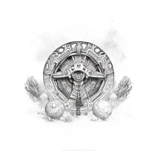 shaman north  tattoo design idea