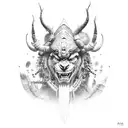 shaman north  tattoo design idea