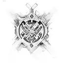 shaman north  tattoo design idea