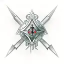 templars tattoo design idea