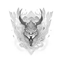 garter tattoo design idea