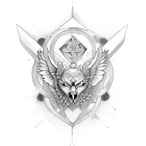 serenity, courage, wisdom tattoo design idea