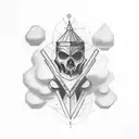 serenity, courage, wisdom tattoo design idea