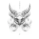 serenity, courage, wisdom tattoo design idea