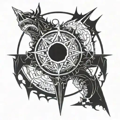 berserk eclipse tattoo design idea