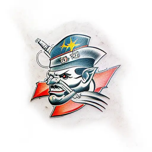 soviet wrath unleashed tattoo design idea