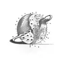 sisyphus tattoo design idea