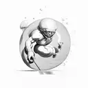 sisyphus tattoo design idea