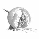 sisyphus tattoo design idea