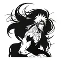 Bleach  anime chad tattoo design idea