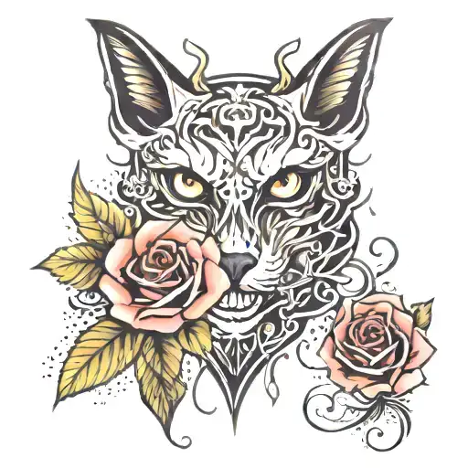 Impossible love tattoo design idea